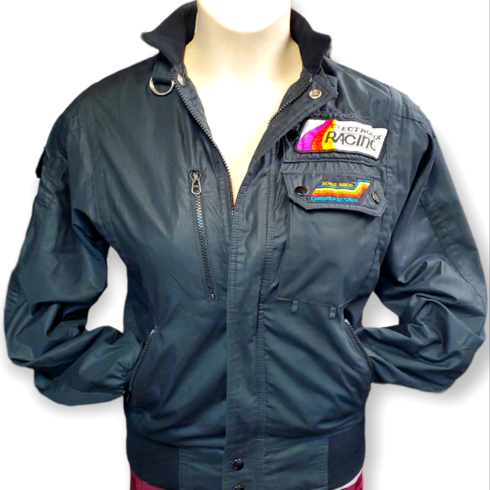 Vintage Style Auto California Carerra Design Electorlux Racing Bomber